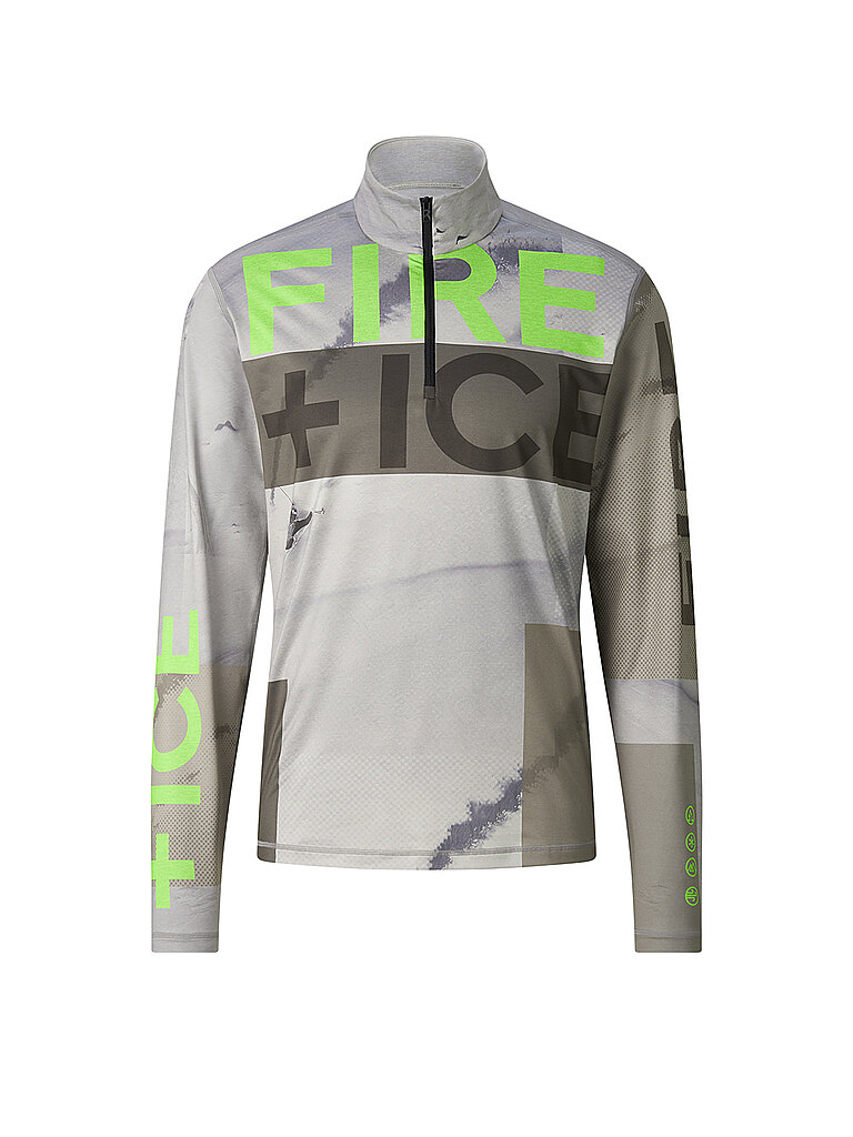 BOGNER FIRE ICE Herren Unterzieh Zipshirt Pascal bunt | M